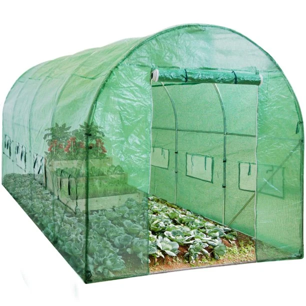 Size Customized Prefabricated Greenhouse Film Garden House Home Box Grow Tent for Sale