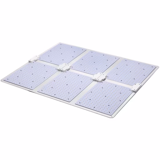 Quantum Board-Q 660W Dimmable High PAR/Best in Field Fluence LED Grow Light Dlc Approved Full Spectrum Efficacy up to 2.7 Umol/J for Hydroponics